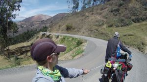 Wrangling Falkor down 1000 vertical metres like this