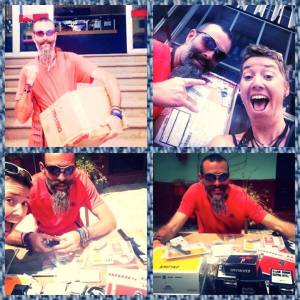 With all the dramas we have had with post along the way, we were so stoked to have this parcel arrived in our hands!