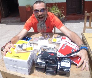 As happy as a kid on Christmas day! Thanks Matt!