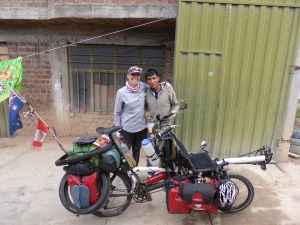 New mate Klinton in Huancayo