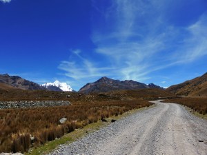 Entering Huascaran National Park