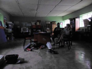 Breaky in the classroom