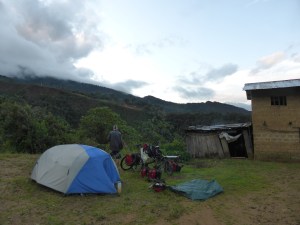 Camping with a Cocoa farmer on his property in the Amazon