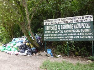 Starting the hike from the hydro electric plant, its shocking to see such huge piles of garbage