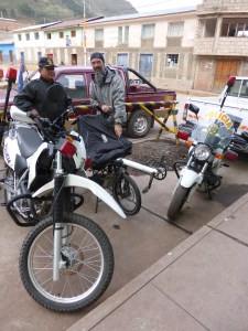 Falkor got a sweet police guard over night surrounded by the coppas bikes