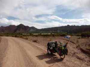 Em hugging Falkor- Bolivia
