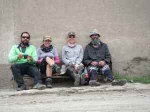 Cycling buddies; Adam & Claire