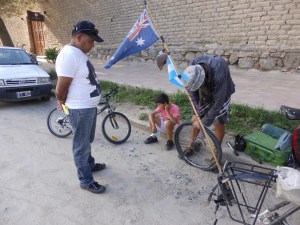 One of the many spectators to our gutter moment