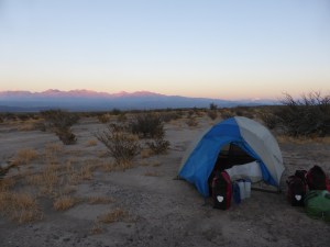 The most peaceful and beautiful campsite of the journey....even with our random dog. No cars passed us for 24 hours.