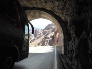 Tunnels are super scary to ride through. Lucky this was just a short one.