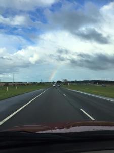 Kate Rees took this photo on the morning as they drove up from Mt Beauty